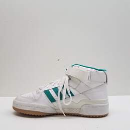 Adidas Forum Mid Sneakers White Teal 7 alternative image