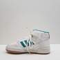 Adidas Forum Mid Sneakers White Teal 7 image number 2