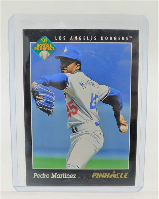1993 HOF Pedro Martinez Pinnacle Rookie Prospect Los Angeles Dodgers image number 1