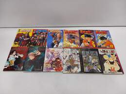 Bundle of 12 Assorted Manga Anime Softcover Books alternative image