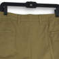 NWT Mens Khaki Flat Front Slash Pocket Classic Fit Chino Shorts Size 46 image number 4