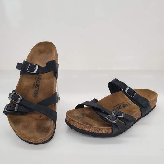 Birkenstock Mayari Oiled Leather Sandal Size L9/M7 image number 2