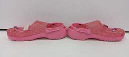 Benefit Cosmetic’s x Crocs Limited Edition Unisex Pink Clogs Size 12 alternative image