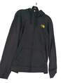 The North Face Mens Green Long Sleeve Draw String Front Pocket Hoodie Size L image number 1