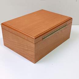 Brown Wooden Cigar Box alternative image