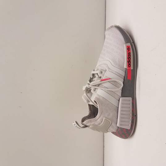 Adidas NMD_R1 J 'All Over Print - Light Grey Signal Pink' Youth Size 5 image number 1