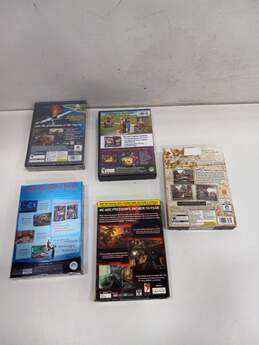 PC Video Games Assorted 5pc Lot
