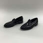 NIB Mens Tuscany 96136 Black Leather Almond Toe Loafer Dress Shoes Size 11D image number 5