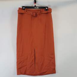 Express Women Rust Skirt Sz 4 NWT