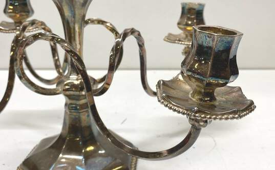 Reed and Barton N0 736 5 Arm Plated Candelabra image number 4