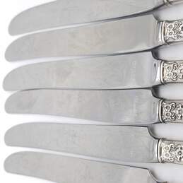 International Sterling Silver Handle Knife Bundle 6pcs 407.2g alternative image