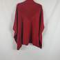 Anne Klein Red Sweater Shawl OS NWT image number 2