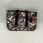 Coach Womens Multicolor Floral Logo Charm Double Handle Zipper Tote Bag Purse image number 1