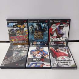 Bundle of 6 PlayStation 2 Video Games