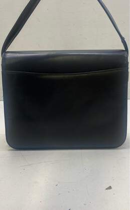 Valentino Rudy Leather Vintage Shoulder Bag Black alternative image