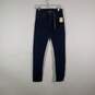 NWT Womens Dark Wash 5-Pockets Design Denim Cheville Ankle Jeans Size 8/29 image number 1