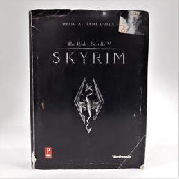 The Elder Scrolls V: Skyrim Prima Official Game Guide Poster Map
