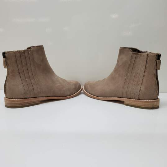 Eileen Fisher Tan Suede Chelsea Ankle Boots Women's 7.5 image number 4