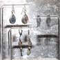 Assortment of 3 Pairs of Sterling Silver Earrings - 9.2g image number 1