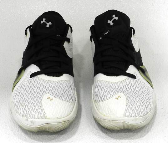 Under Armour Anatomix Spawn 2 White Black Women's Shoe Size 7.5 image number 1