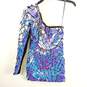 Bronx & Banco Women Multicolor Holographic Dress XS NWT image number 1
