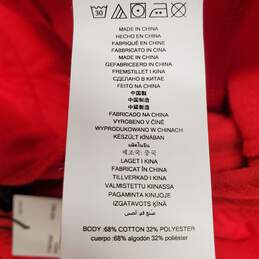 Michael Kors NWT Basics Sweat Pants Pop Red Cotton Blend Men's Size L alternative image