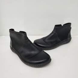Birkenstock's WM's Black Leather Booties Size 33/8 US alternative image