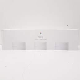 Google Home Wi-Fi System-3 AC1200 Routers And Power Cables