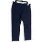 NWT Mens Blue Flat Front 5-Pocket Design Straight Leg Ankle Pants Sz 38X30 image number 2