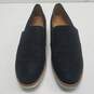 Franco Sarto Black Leather Loafers Shoes Women's Size 10 M image number 5