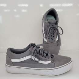 Vans Old Skool Frost Grey Sneaker Shoes Size 7m/8.5w