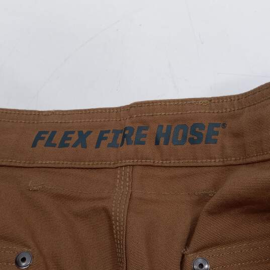 Duluth Trading Men's Flex Fire Hose 11"Relaxed Fit Cargo Shorts Size 36 NWT image number 5