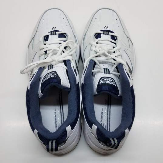 New Balance 68v2w White Training Shoes Men's Size 9/4E image number 5