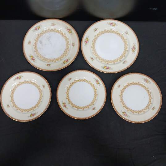 F&B Meito Bread & Salad Plates Assorted 5pc Lot image number 2