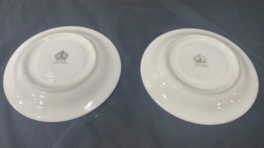 Pair of German Design Fine Porcelain Saucers image number 6