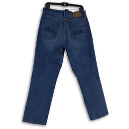 Mens Blue Denim Medium Wash 5-Pocket Design Straight Leg Jeans Size 34x34 alternative image