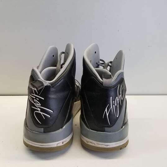 Air Jordan 629877-004 Flight SC-3 Grey Sneakers Men's Size 13 image number 4