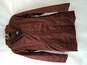 The North Face Burgundy Polyester Long Coat Size S image number 1