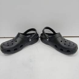Women's Crocs Black Clogs Sz W9 alternative image