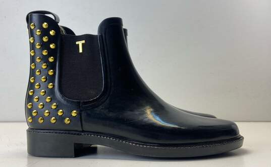 Ted Baker Liddied Chelsea Welly Rain Boots Black 7 image number 1