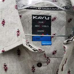 Kavu Casual Button Down Shirt Size Medium alternative image