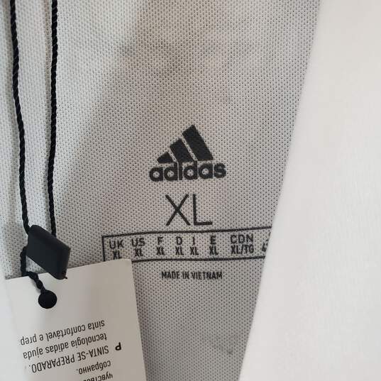 Adidas Men White Golf Polo Shirt Sz XL NWT image number 2