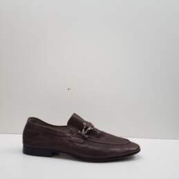 Vince Camuto Castello Brown Leather Loafers Men's Size 9D