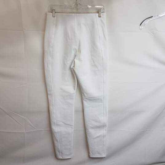 Athleta White Glacier Snow Skinny Pants Women's Size 10 image number 2