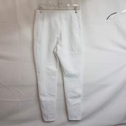 Athleta White Glacier Snow Skinny Pants Women's Size 10 alternative image