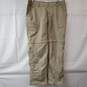 The North Face Beige Hiking Convertible Pants Women's 14 Long NWT image number 1