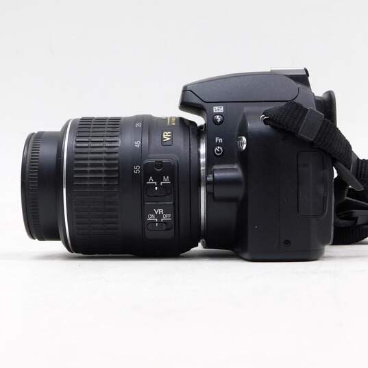 Nikon D60 DSLR Digital Camera W/ 18-55mm Lens Battery & Charger image number 6