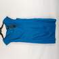 Mossimo Women Sleeveless Dress Blue L image number 1