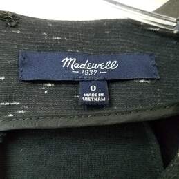 Madewell LS Women's Size 0 Midi Black Dress alternative image