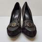 Tory Burch Dark Brown Suede Leather Pumps Size 8.5 image number 2